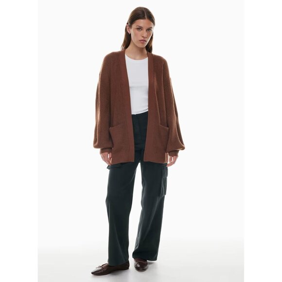 Wilfred Free Unwind Cardigan 100% Merino Wool yarn from Italy - Picture 7 of 12